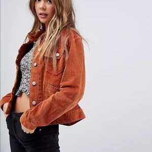 Free People Corduroy jacket